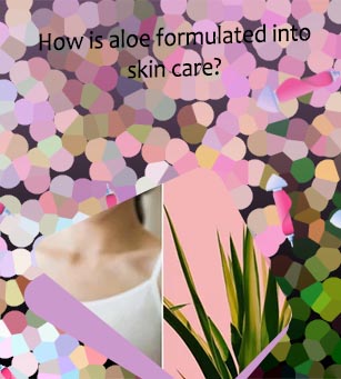 Aloe vera skin care