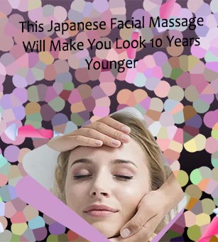 Face massage to look younger