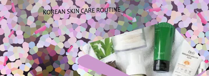 Korean body care routine