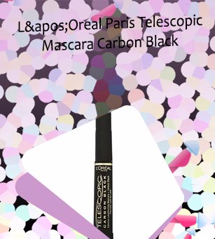 Loreal paris telescopic mascara carbon black