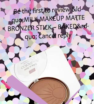Milk baked bronzer