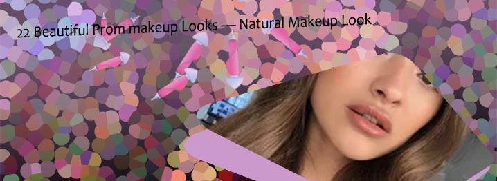 Natural prom makeup