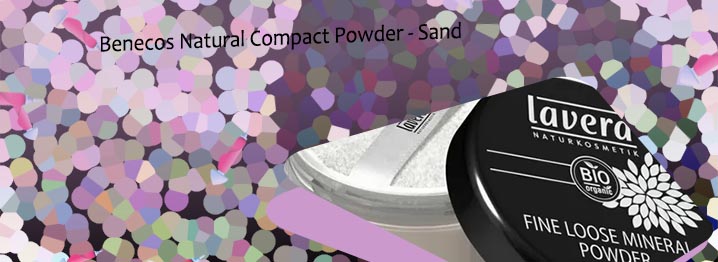 Organic face powder