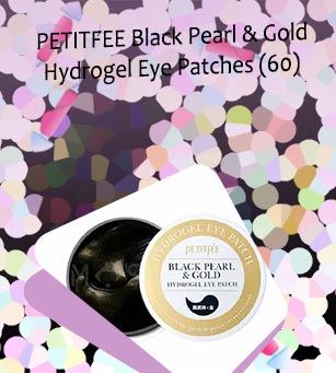 Petitfee black pearl & gold hydrogel eye