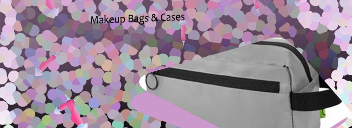 Square toiletry bag