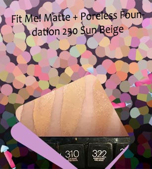 Sun beige maybelline fit me