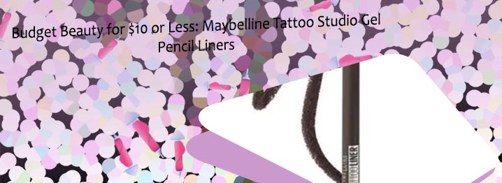 Tattoo liner gel pen maybelline