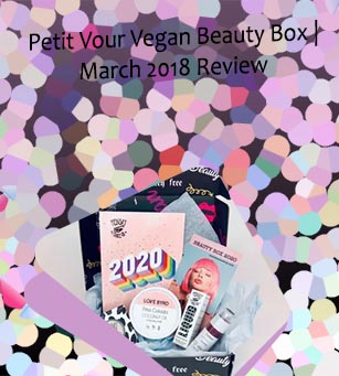 Vegan makeup monthly box